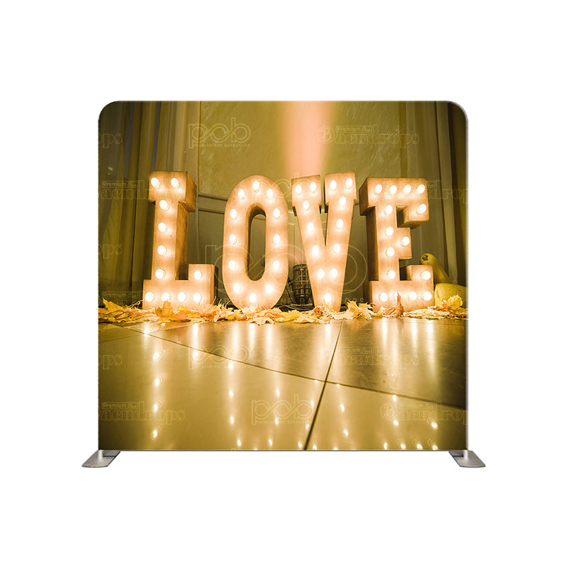 premium one pillowcover backdrops-a love that glows