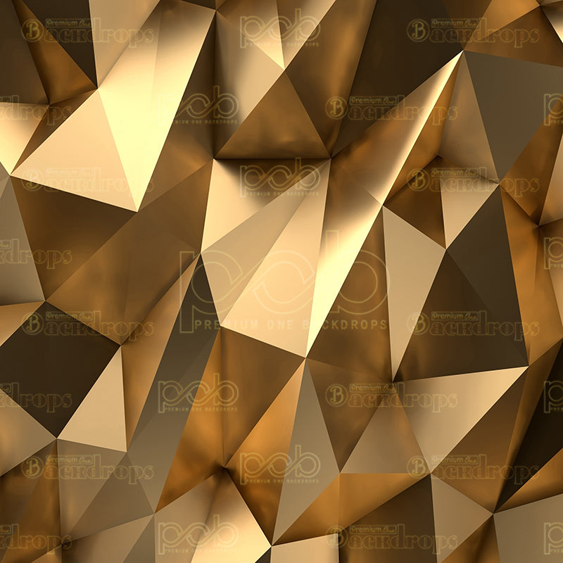 premium one pillowcover backdrops -abstract luxe gold