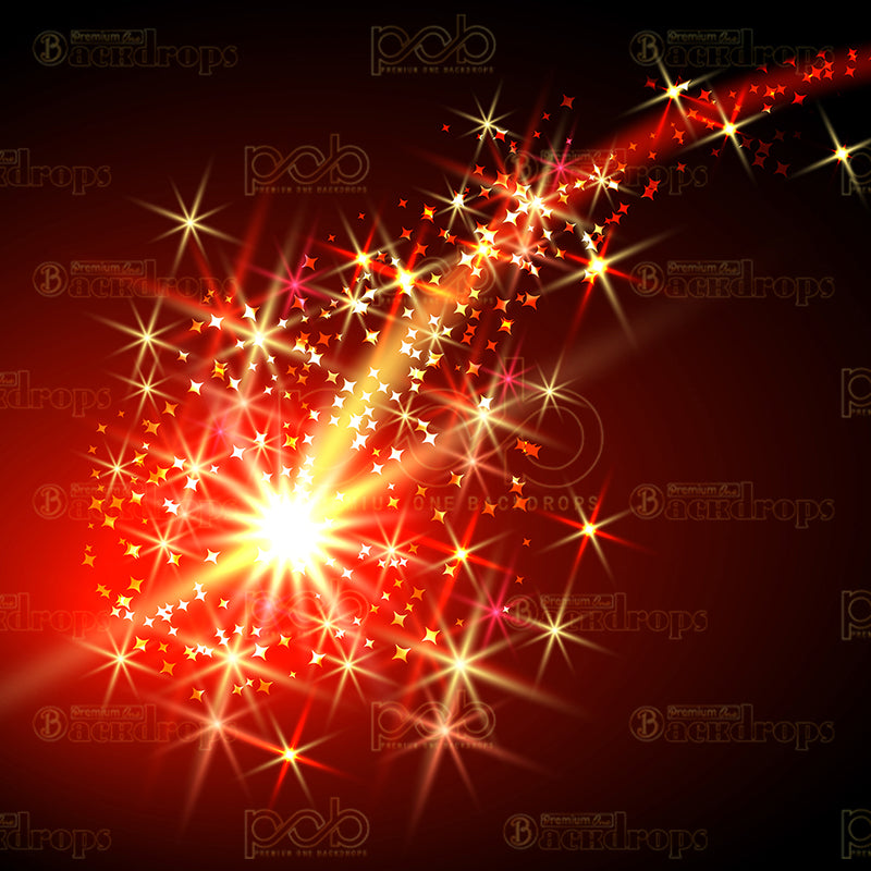 premium one pillowcover backdrops-christmas star