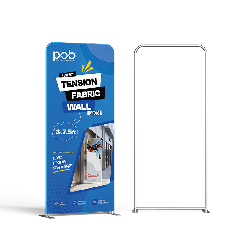 Portable Tension Fabric Banner Stand