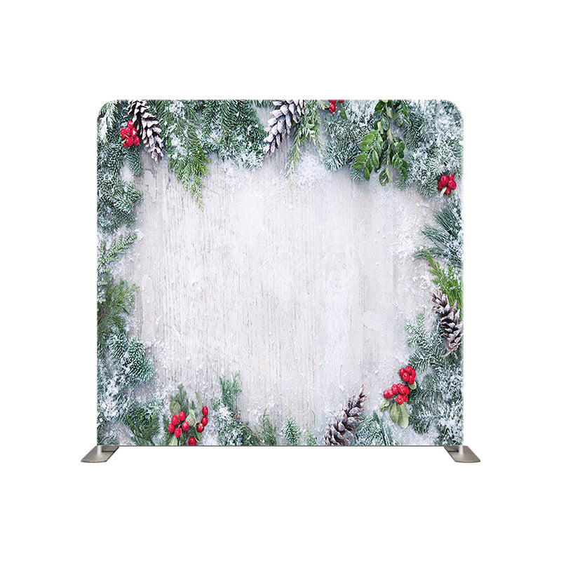 premium one pillowcover backdrops-frosty Holidays