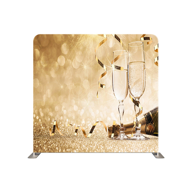 premium one pillowcover backdrops-golden toast