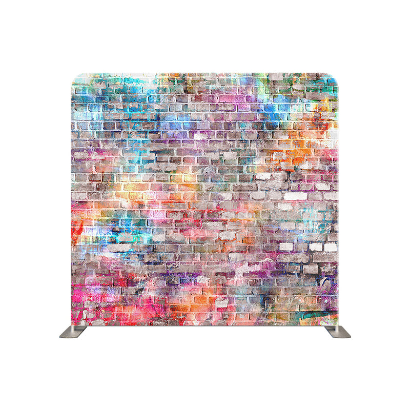 premium one pillowcover backdrops-graffiti brick