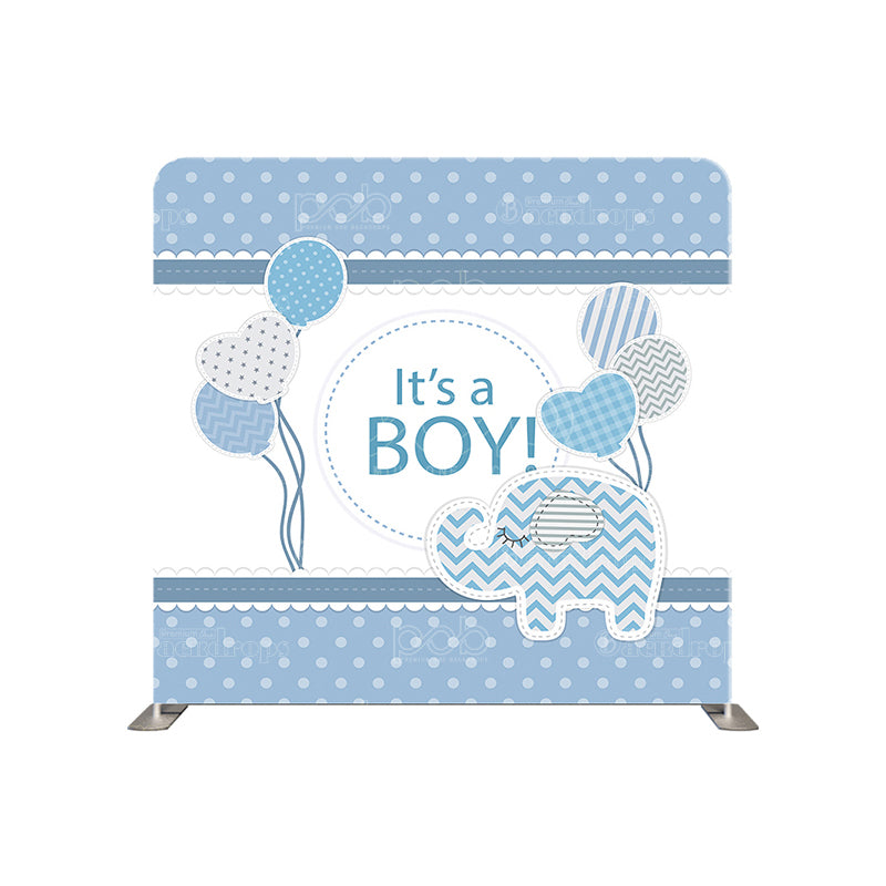 premium one pillowcover backdrops-its a boy