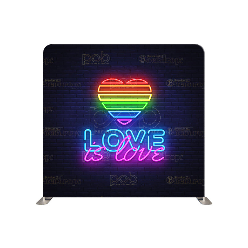 premium one pillowcover backdrops-love is love