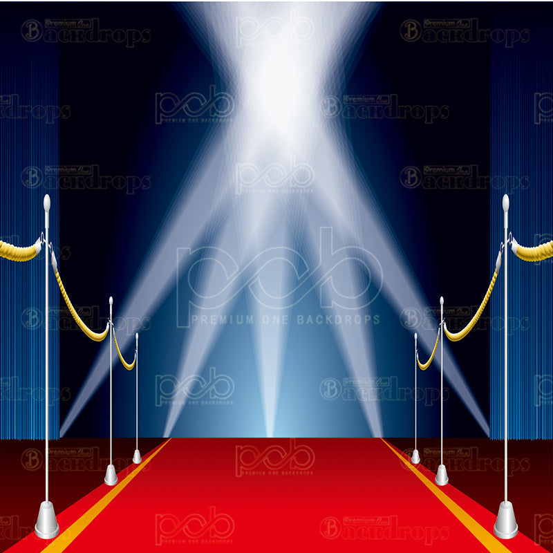 premium one pillowcover backdrops-own the red carpet