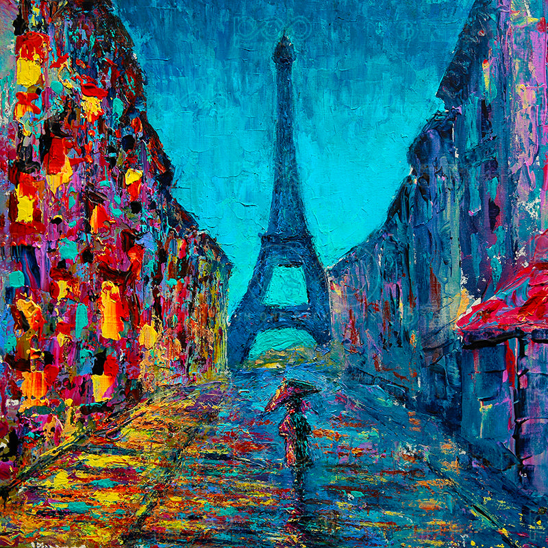 premium one pillowcover backdrops-paris impressionist