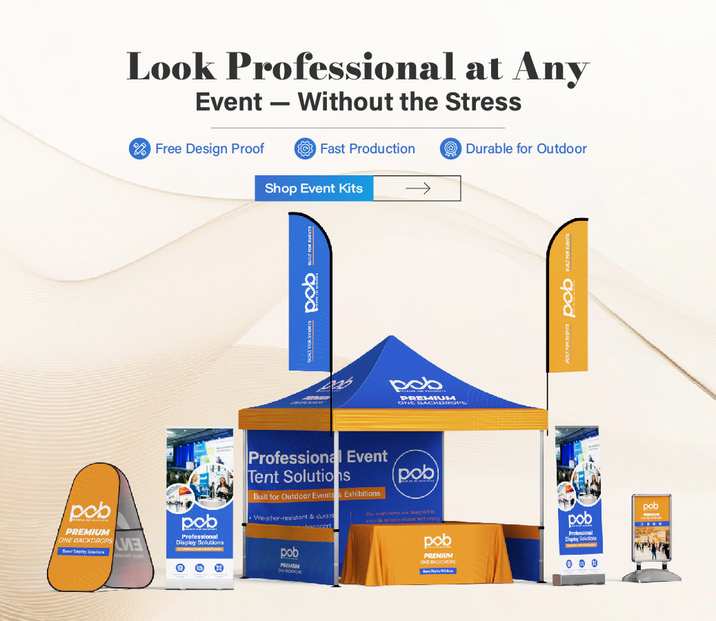 Custom tents , flag banners , pop up banners ,Poster stand , POB backdrops