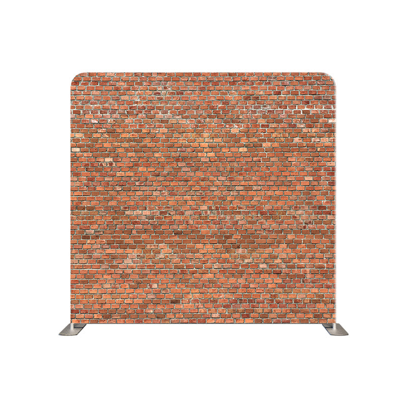 premium one pillowcover backdrops-rustic brick