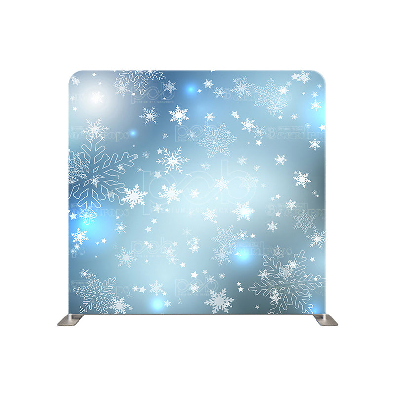 premium one pillow cover backdrops-snow blitz