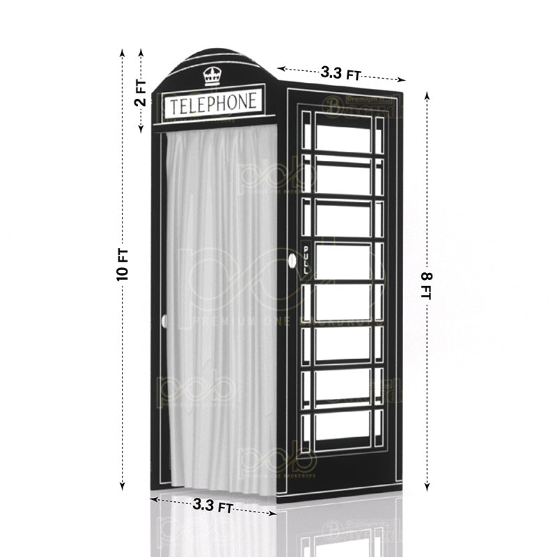 premium one 360 enclosure-telephone booth enclosure