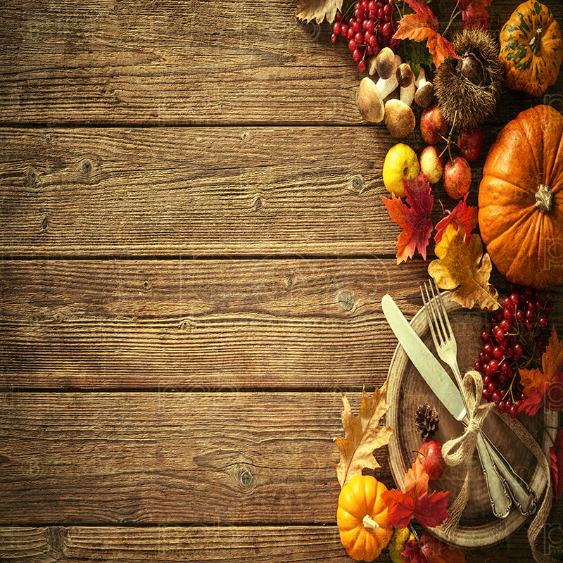 premium one pillowcover backdrops-vintage autumn
